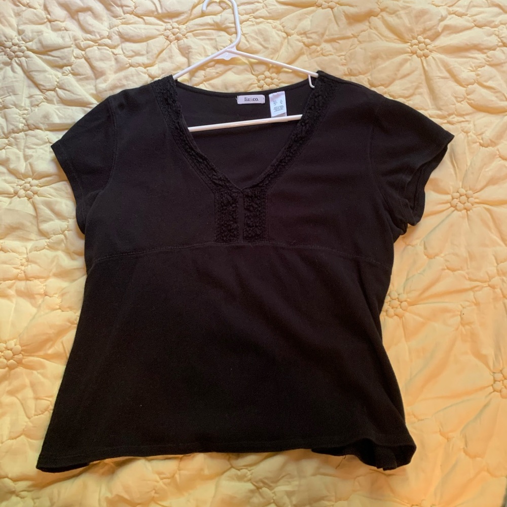 vintage black top